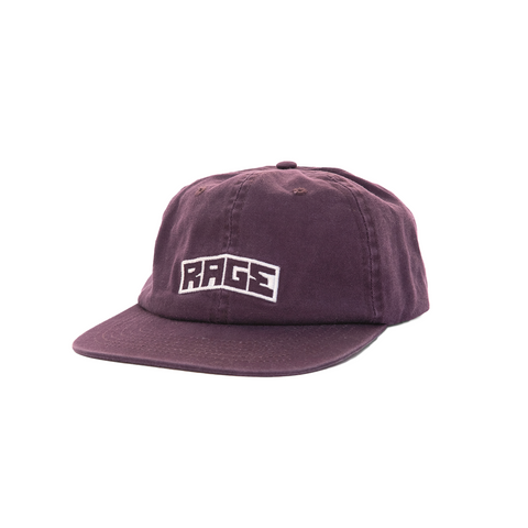 RAGE LOGO CAP PURP