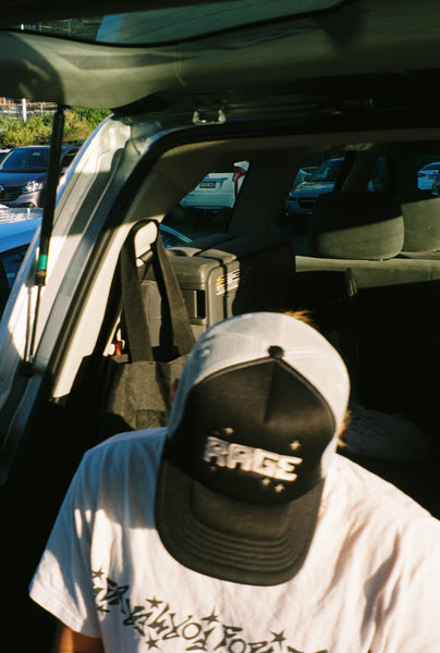 SHINE FOAM TRUCKER - BLACK