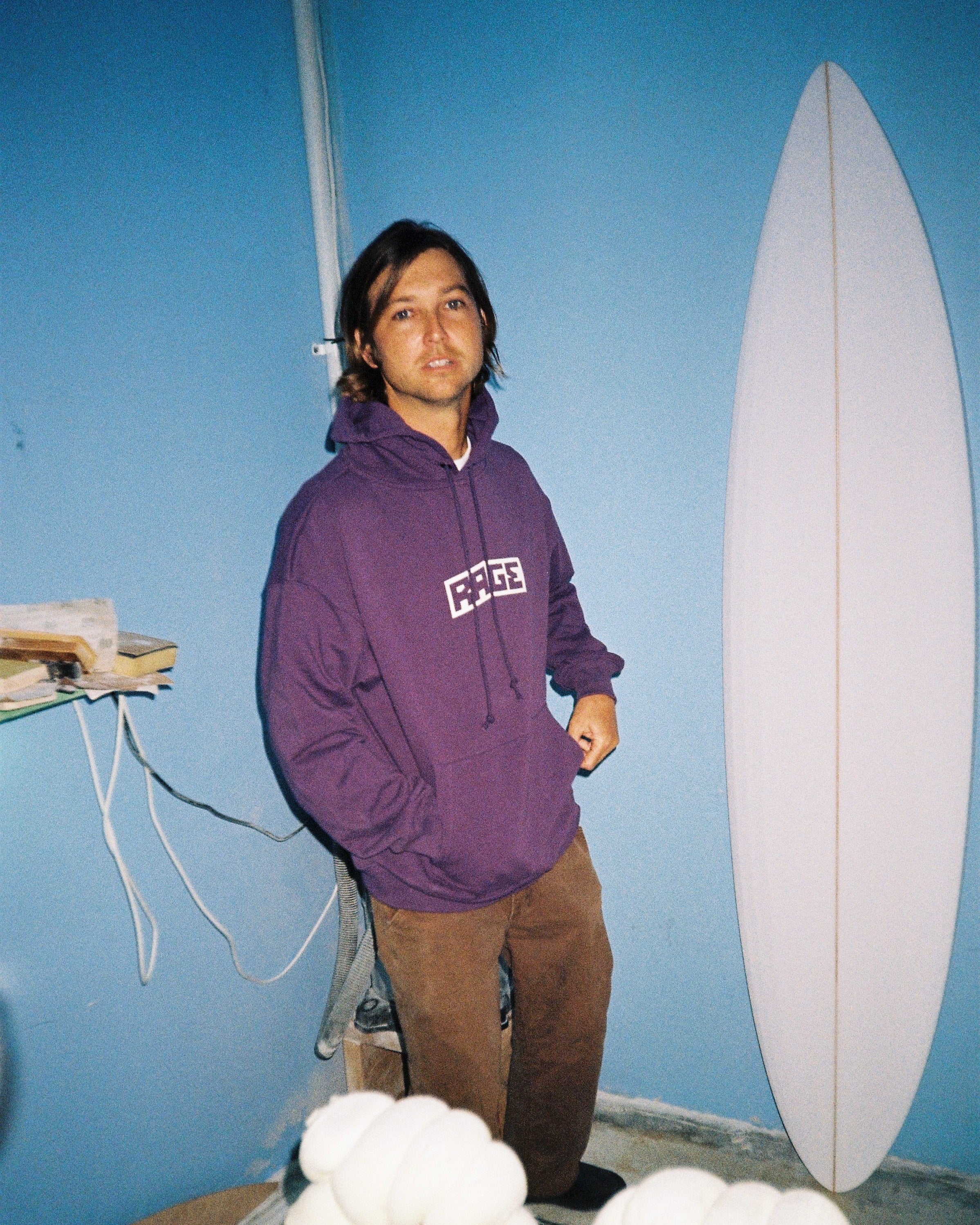 LOGO HOOD - PURPLE