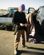 LOGO BEANIE - PURPLE