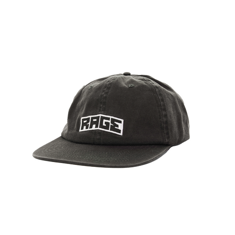 RAGE LOGO BLK CAP