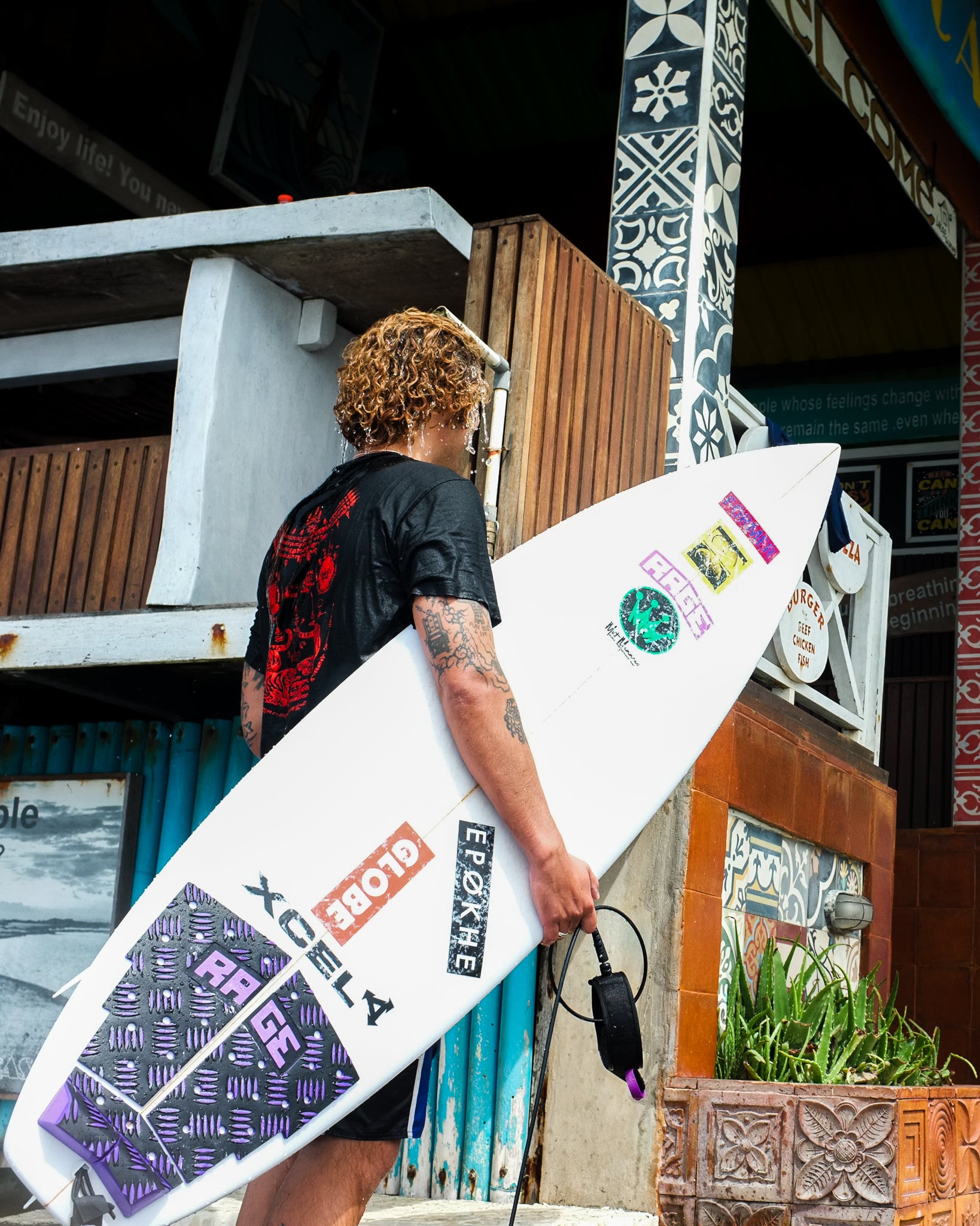 SHAUN MANNERS - BLACK / PURPLE