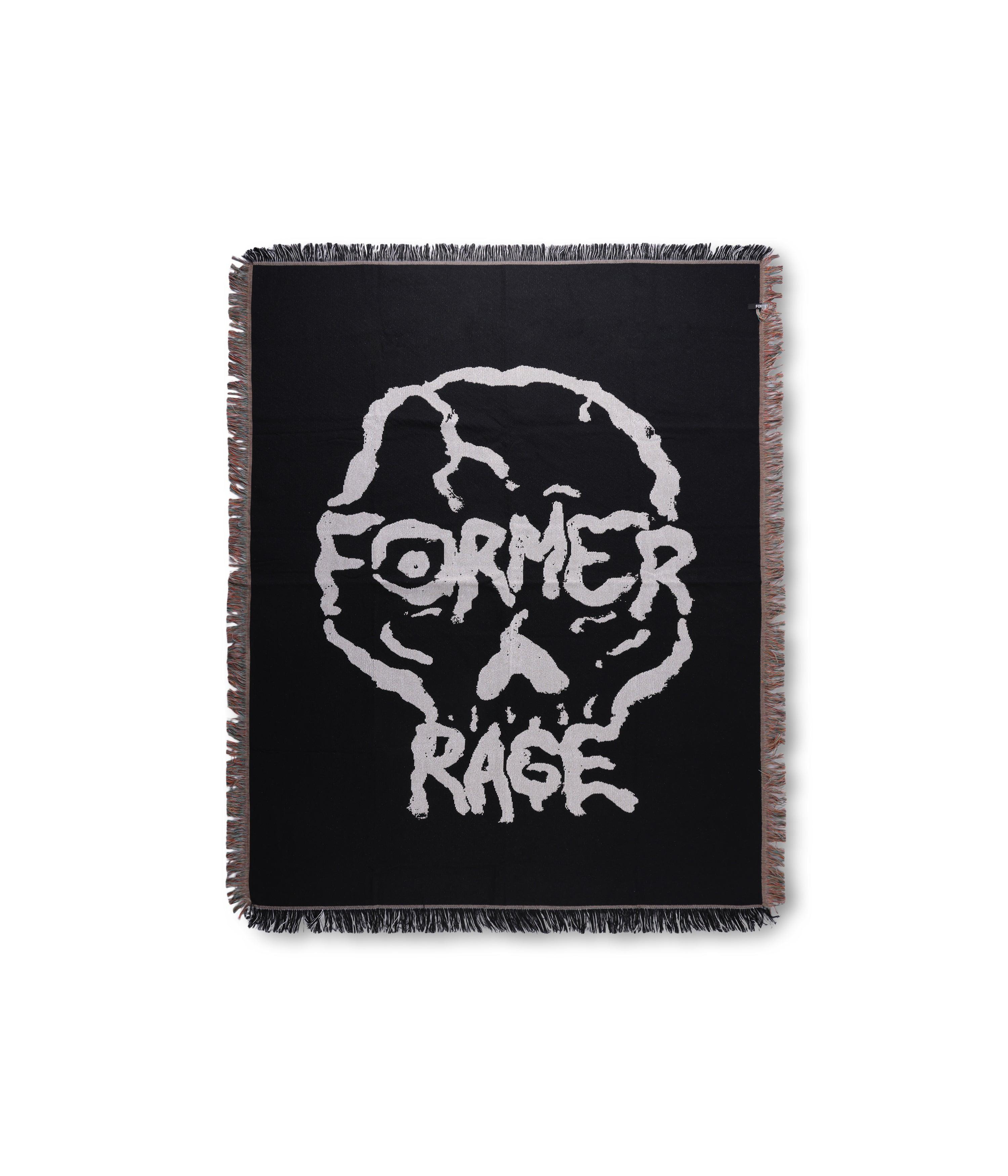 FAX-26214-BLK-SKULLZ-THROW-BLANKET-FMR-Q226-1 - RAGE RAGE RAGE