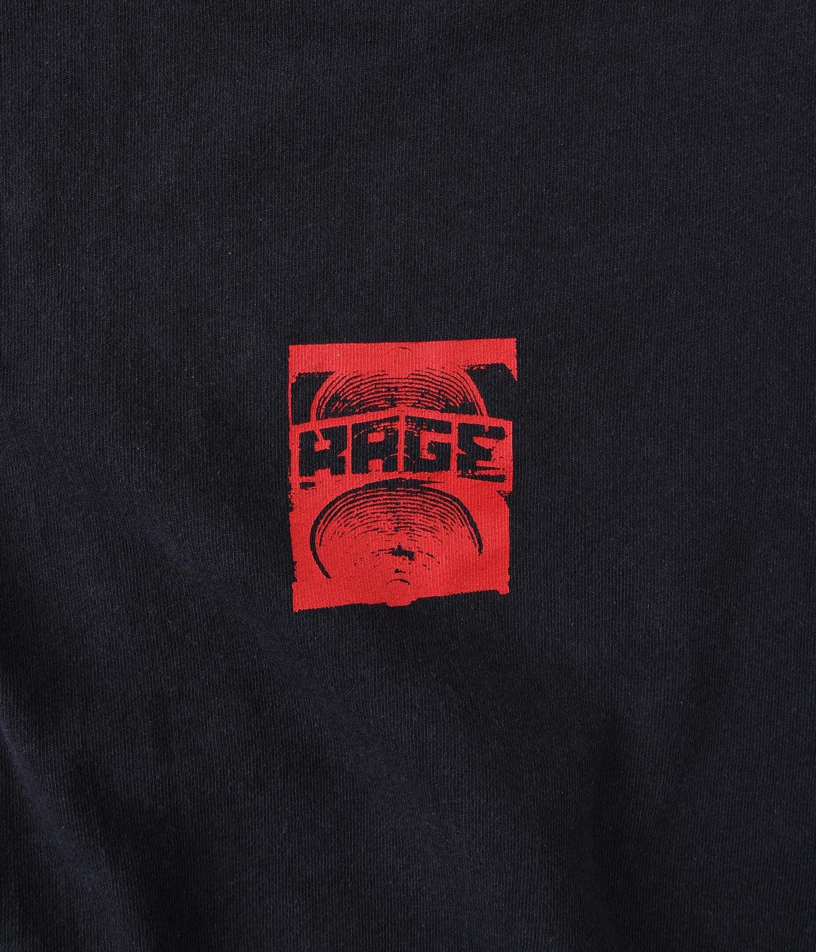 FTE-26213-MBLK-COLOURLESS-CLOWN-T-SHIRT-FMR-Q226-8 - RAGE RAGE RAGE