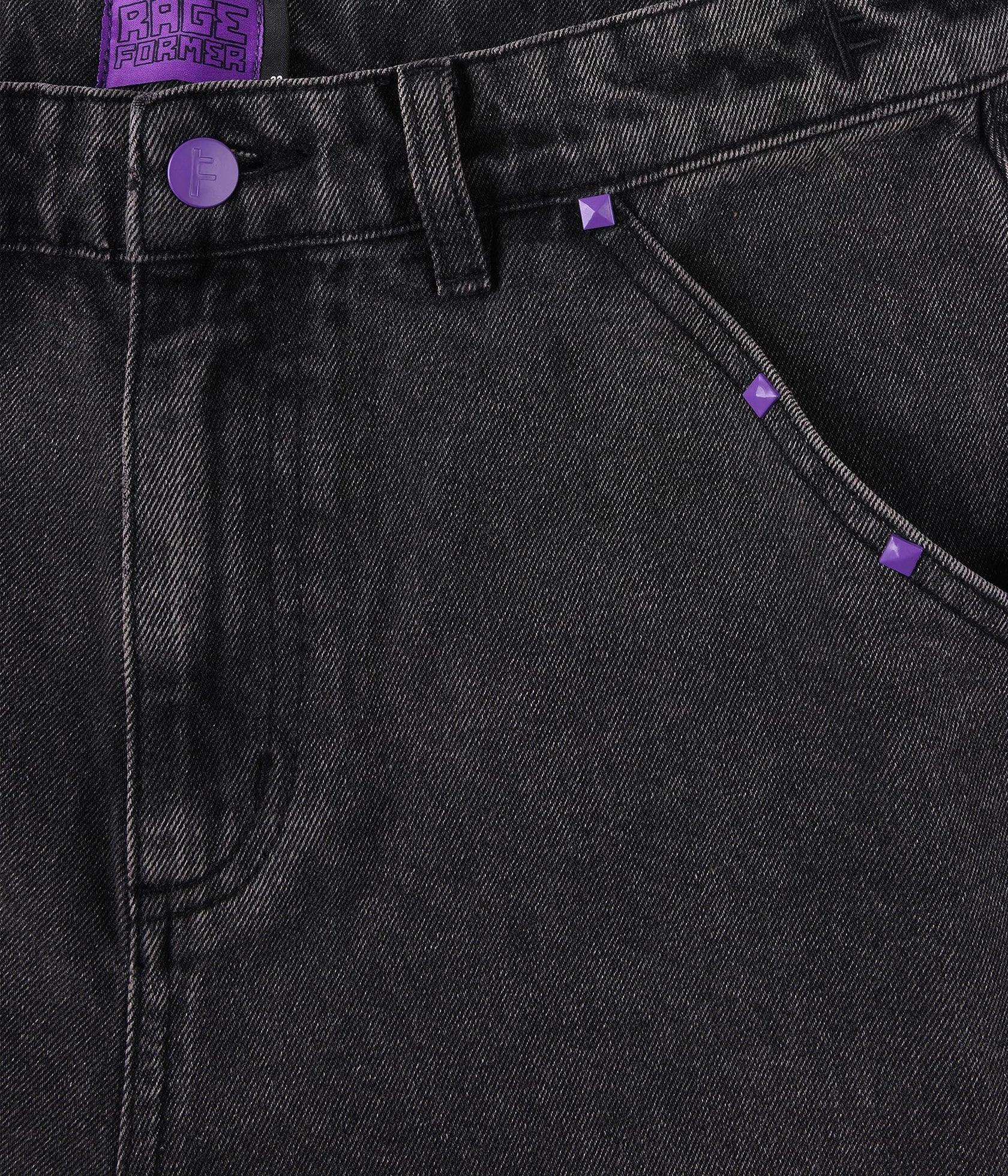 STUDDED DENIM 21" WALKHSHORT | RAGE X FORMER