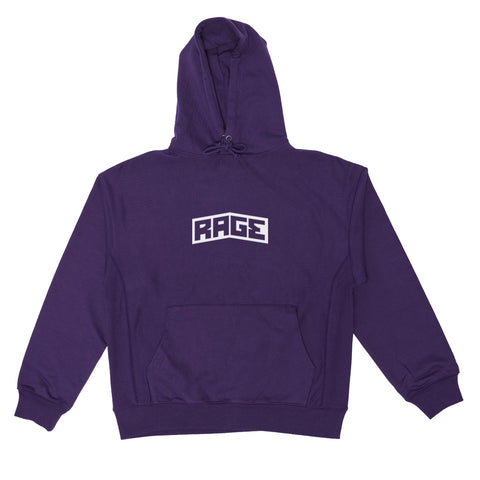 RAGE LOGO HOOD PURPLE