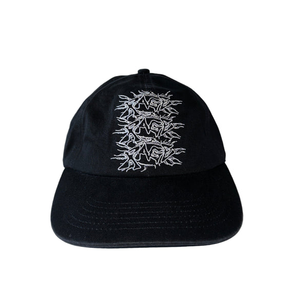 RAGERAGERAGE CAP - BLACK