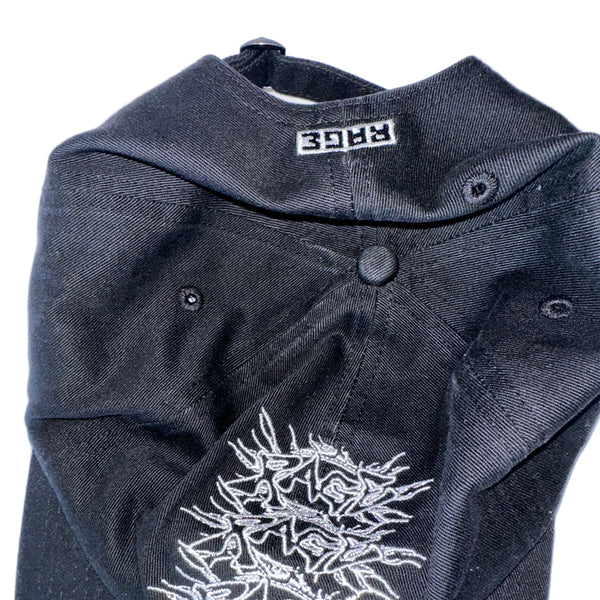 RAGERAGERAGE CAP - BLACK