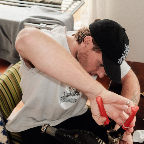 RAGERAGERAGE CAP - BLACK