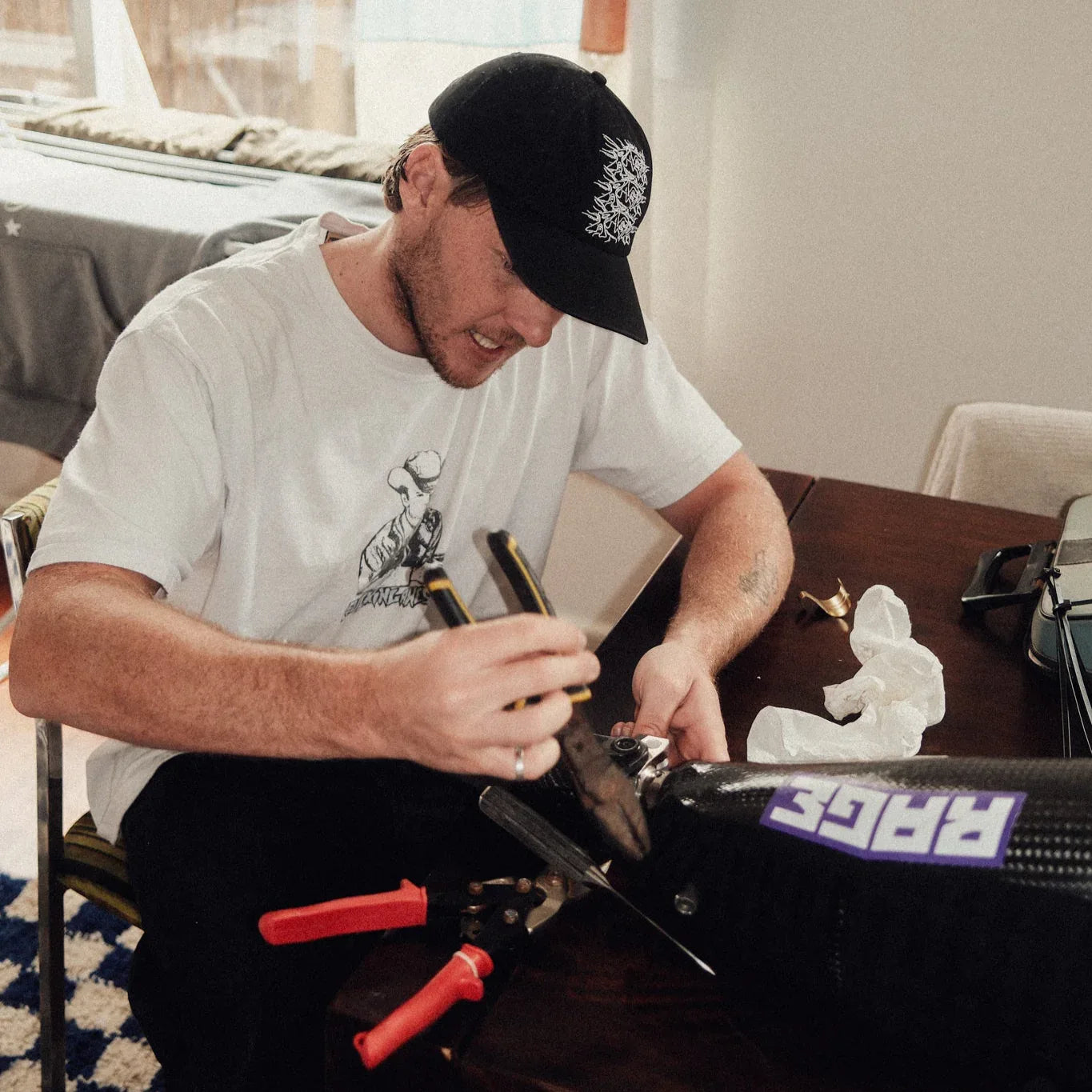 RAGERAGERAGE CAP - BLACK - Rage Rage Rage