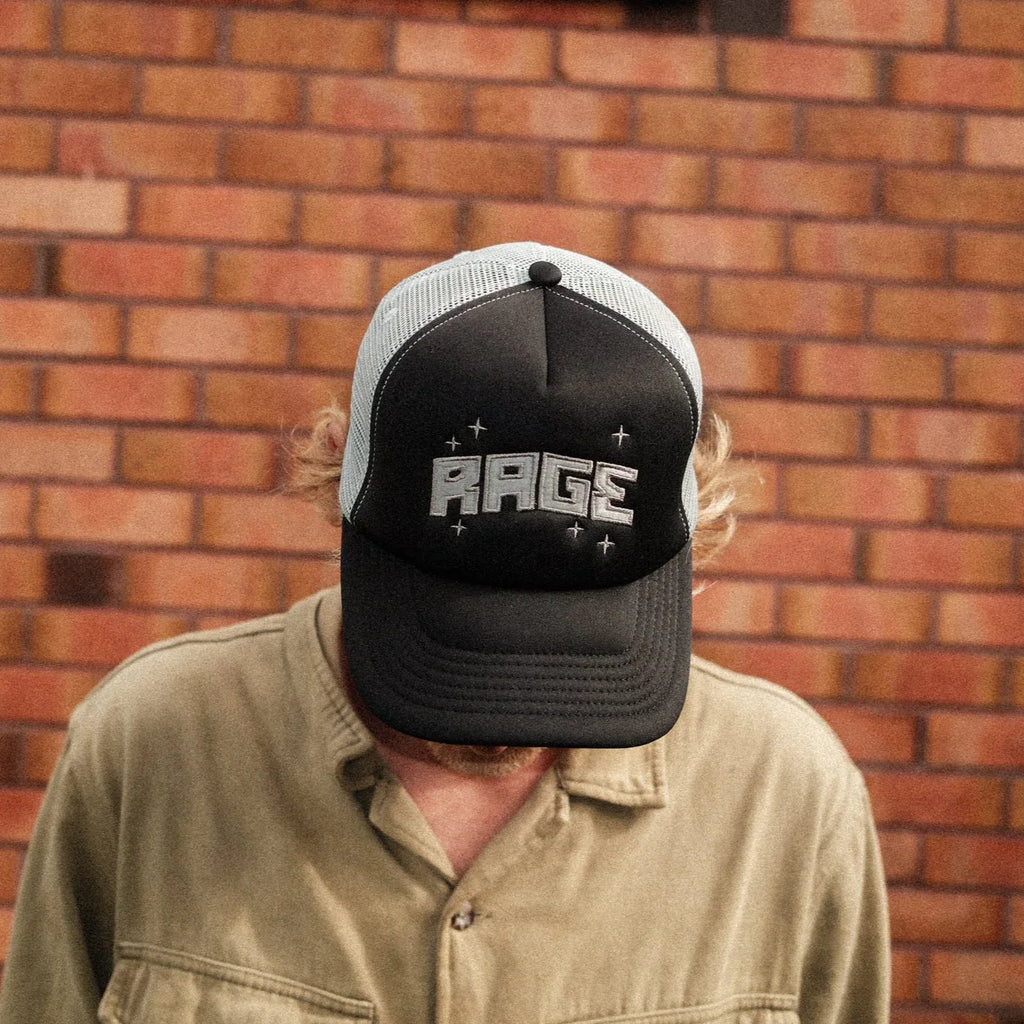 SHINE FOAM TRUCKER - BLACK - Rage Rage Rage