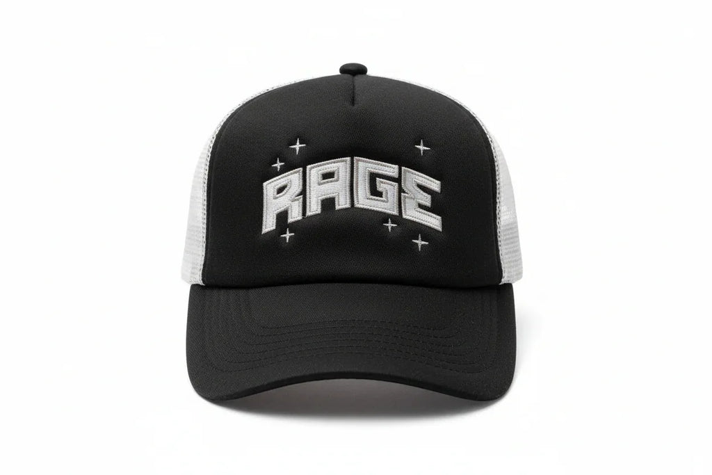 SHINE FOAM TRUCKER - BLACK - Rage Rage Rage