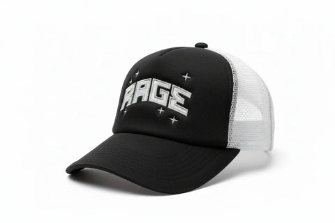 SHINE FOAM TRUCKER - BLACK - Rage Rage Rage