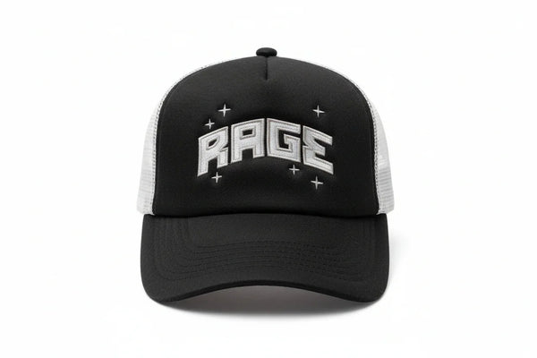 SHINE FOAM TRUCKER - BLACK - Rage Rage Rage