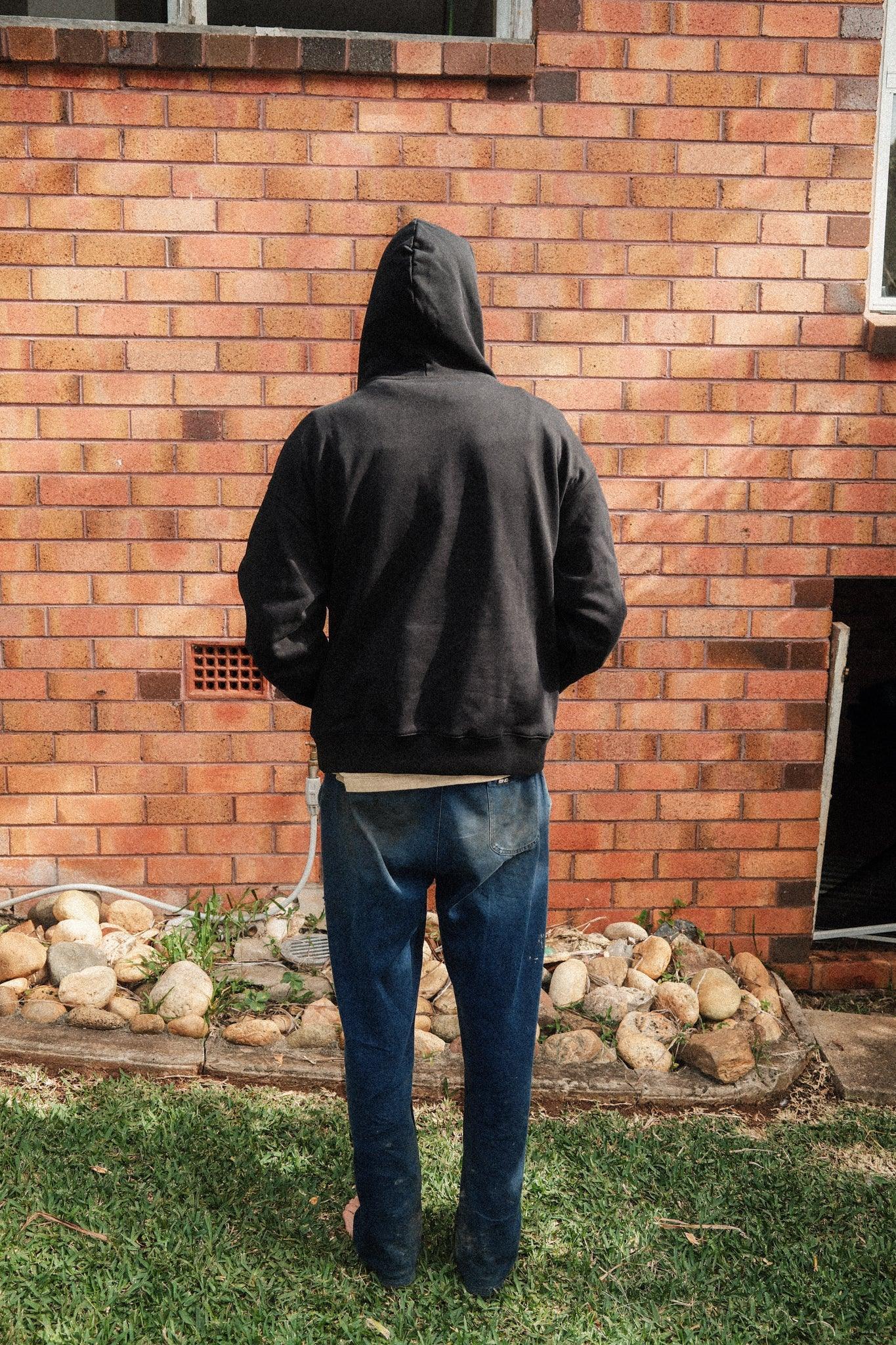 SHURIKEN HOOD - BLACK - RAGE RAGE RAGE
