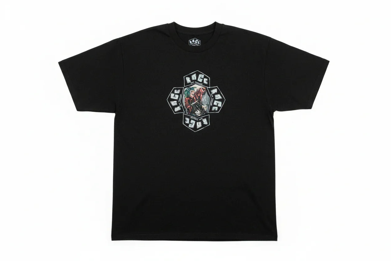 HARDWARE CLOWNS T-SHIRT - BLACK - Rage Rage Rage