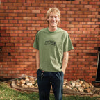 LOGO T-SHIRT - GREEN - RAGE RAGE RAGE