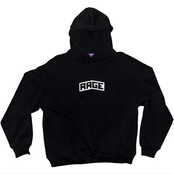 LOGO HOOD - BLACK