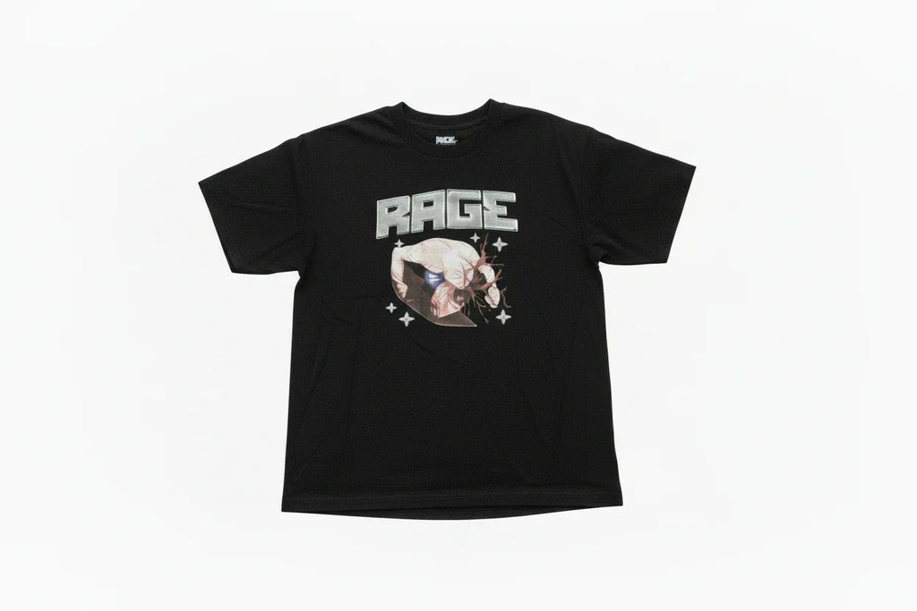 ANIME VICE T-SHIRT - BLACK - Rage Rage Rage