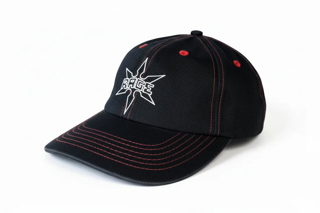 SHURIKEN CAP - BLACK - Rage Rage Rage