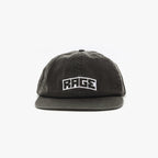 LOGO CAP - BLACK - RAGE RAGE RAGE