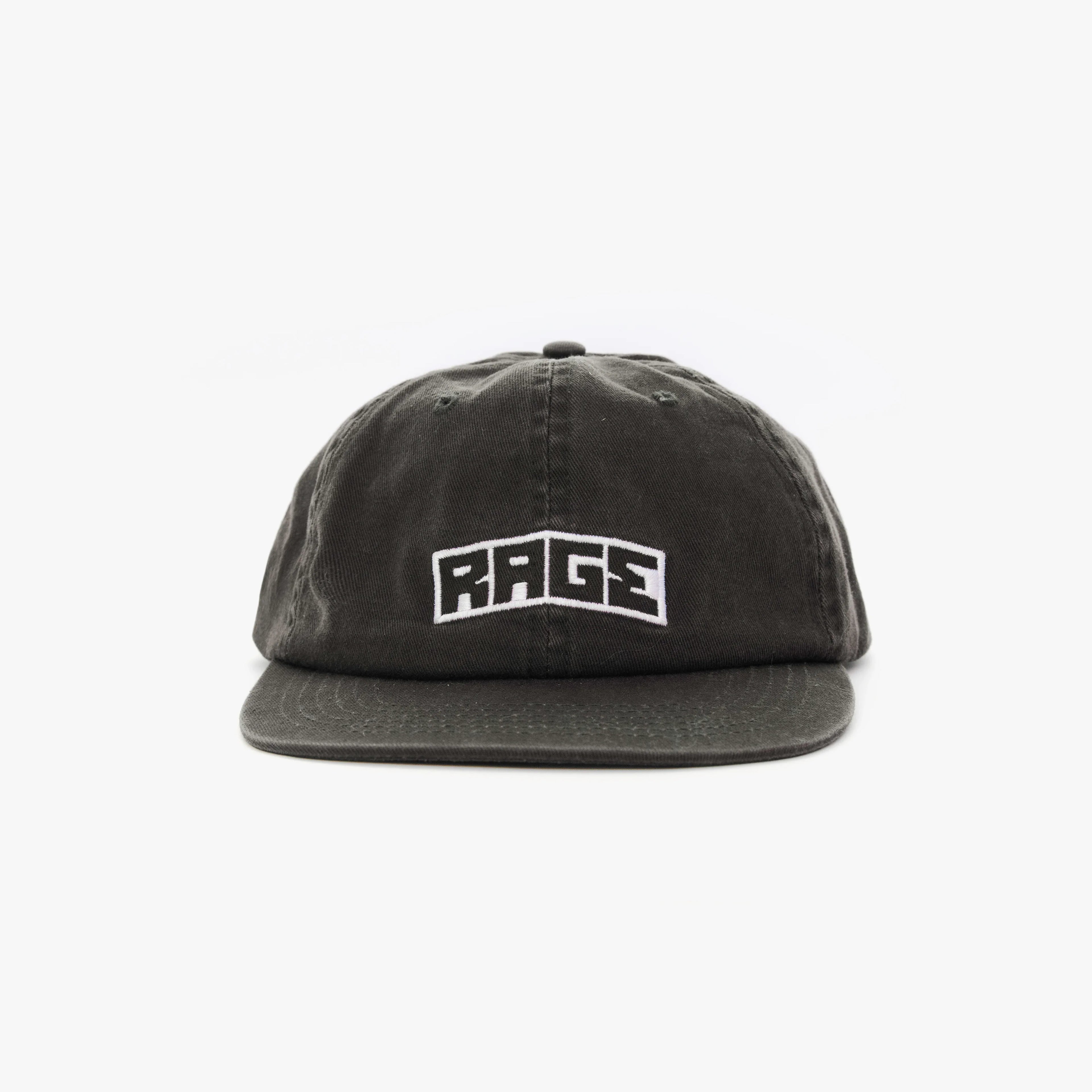 LOGO CAP - BLACK - Rage Rage Rage