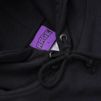 LOGO HOOD - BLACK - RAGE RAGE RAGE