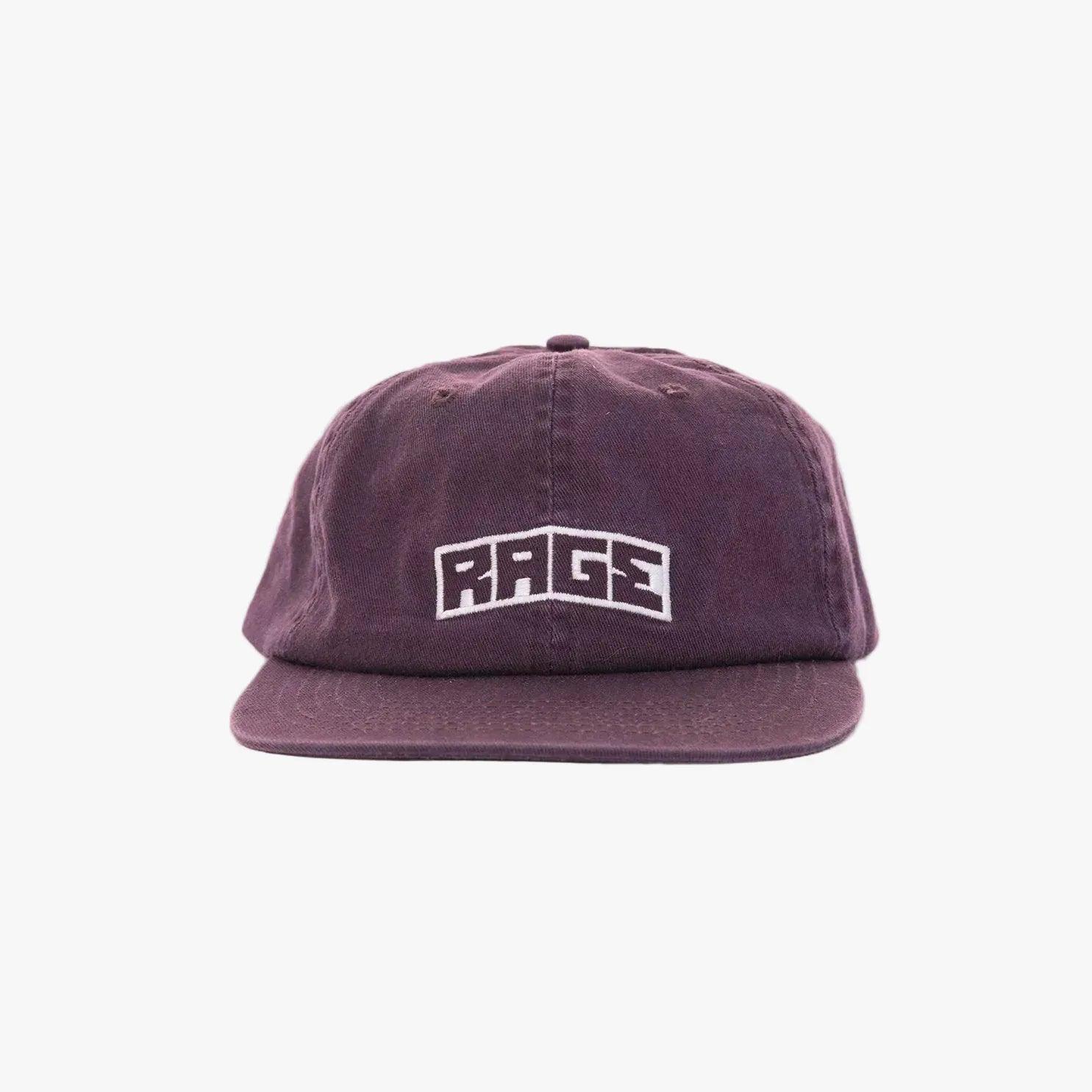 RAGE LOGO CAP PURP - RAGE RAGE RAGE