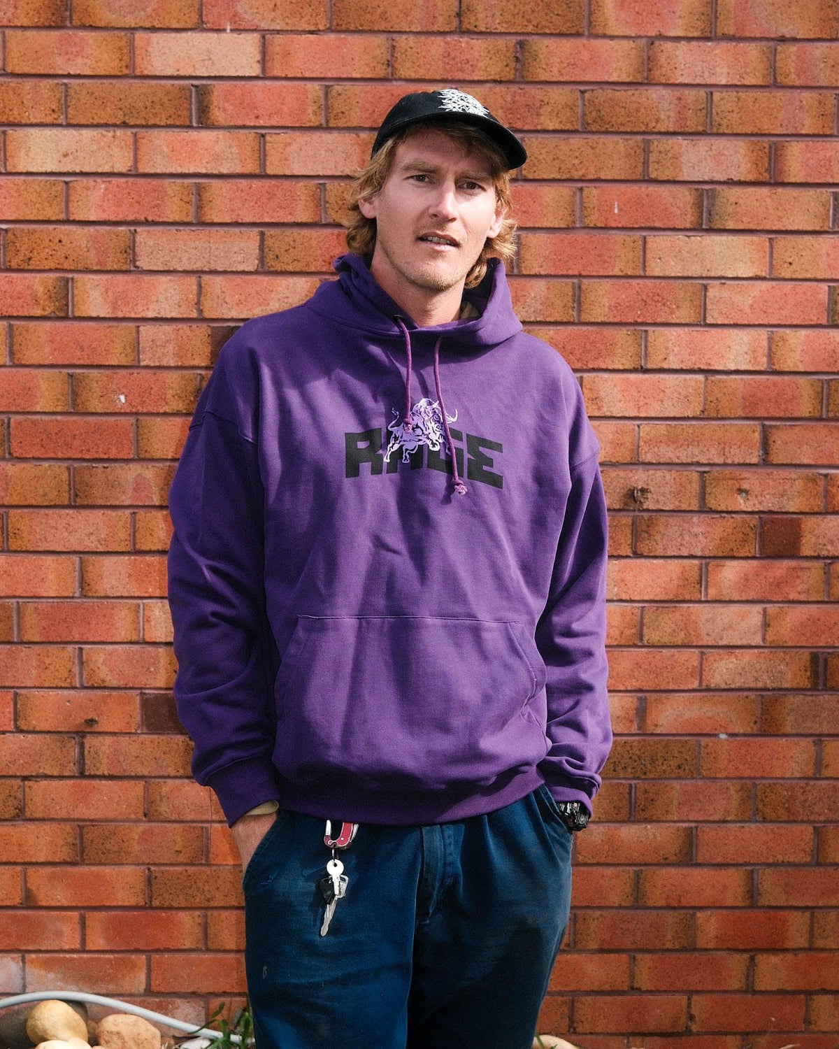 BULL HOOD by RAGE RAGE RAGE
