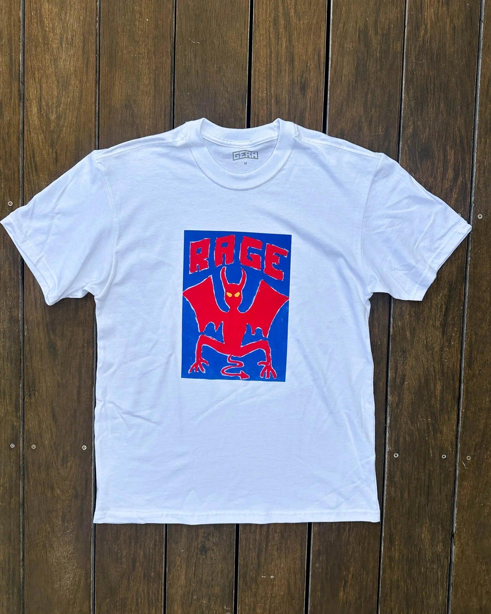GERA DEMON TEE - RAGE RAGE RAGE