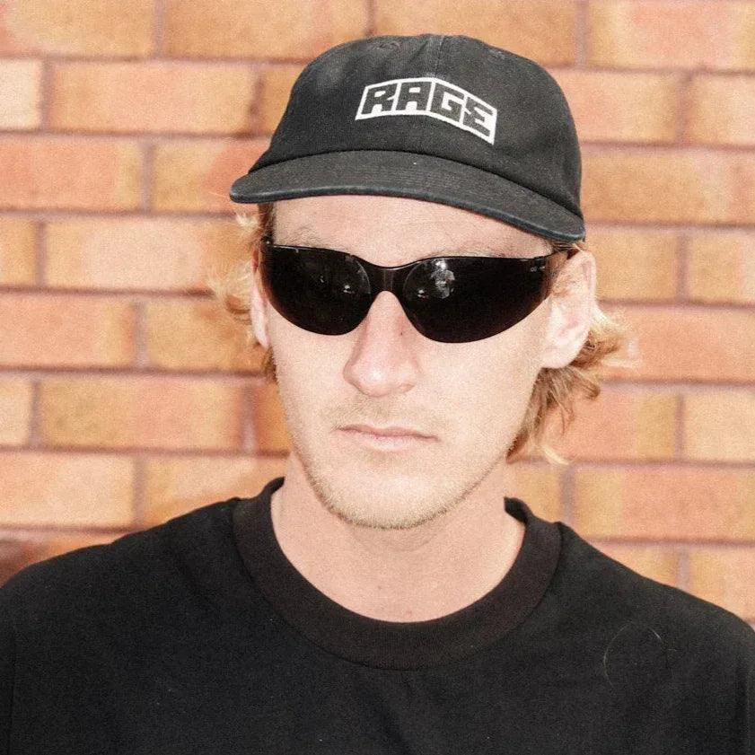 LOGO CAP - BLACK by RAGE RAGE RAGE