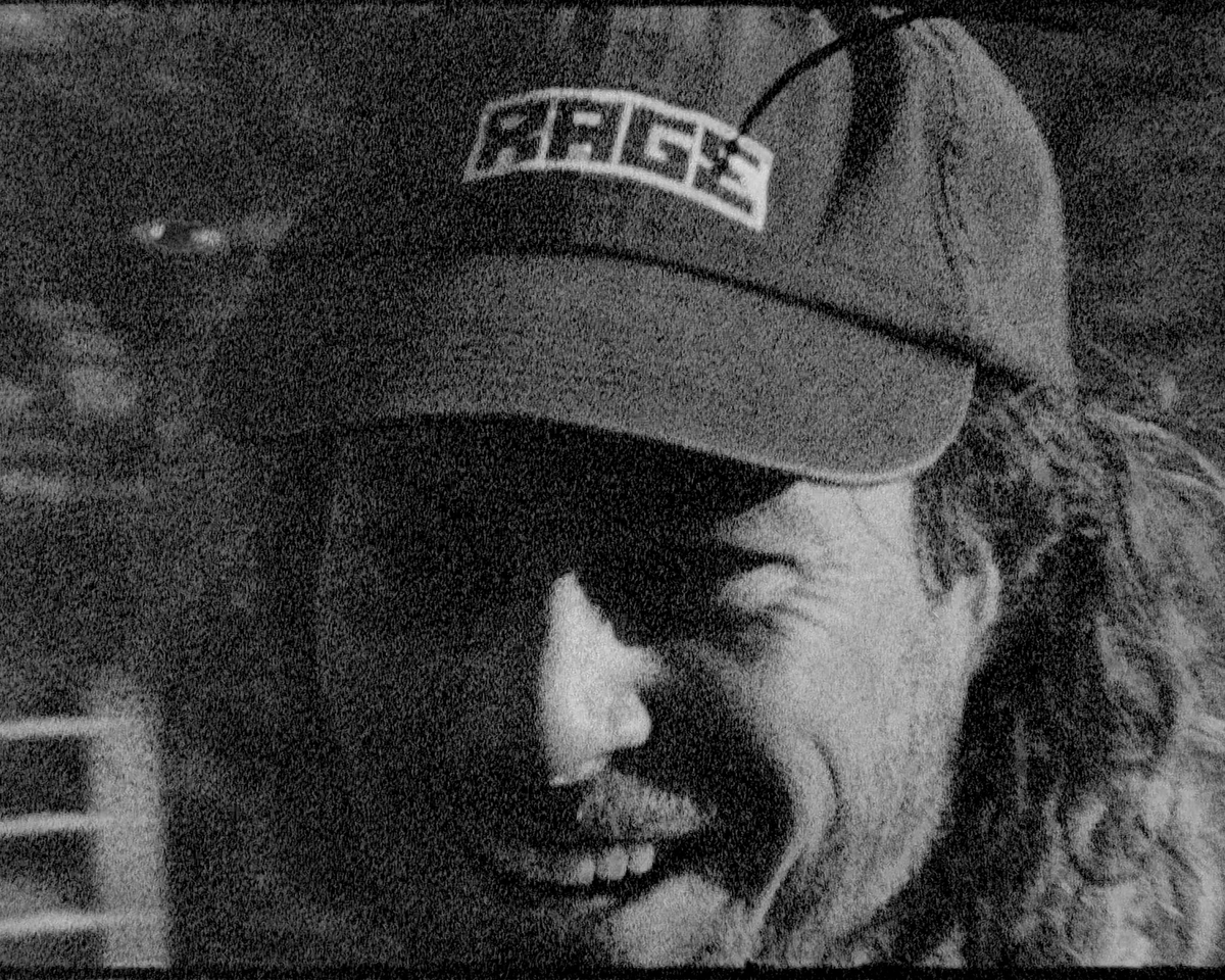 LOGO CAP - BLACK by RAGE RAGE RAGE