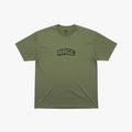 LOGO T-SHIRT - GREEN by RAGE RAGE RAGE
