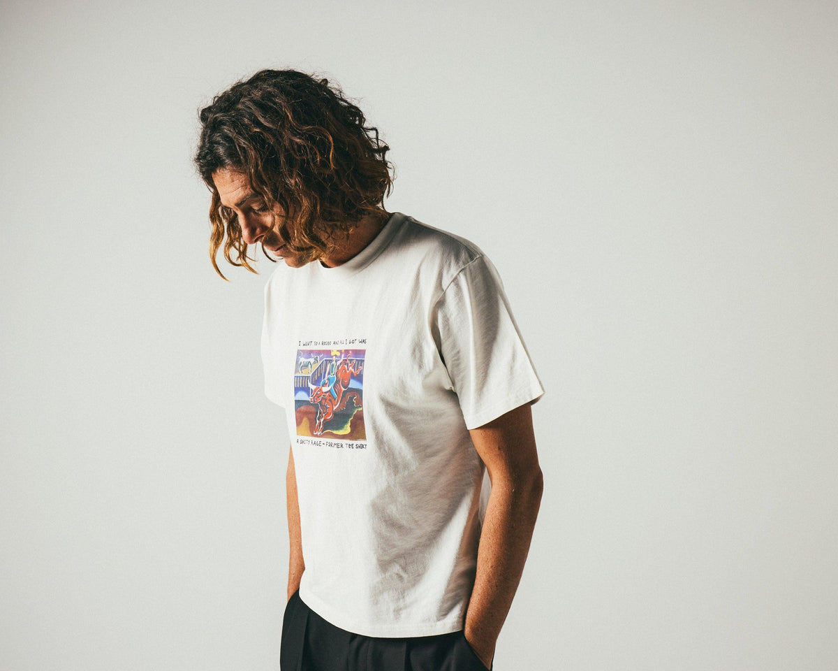 RODEO SHRUNKEN T-SHIRT | RAGE X FORMER by RAGE RAGE RAGE