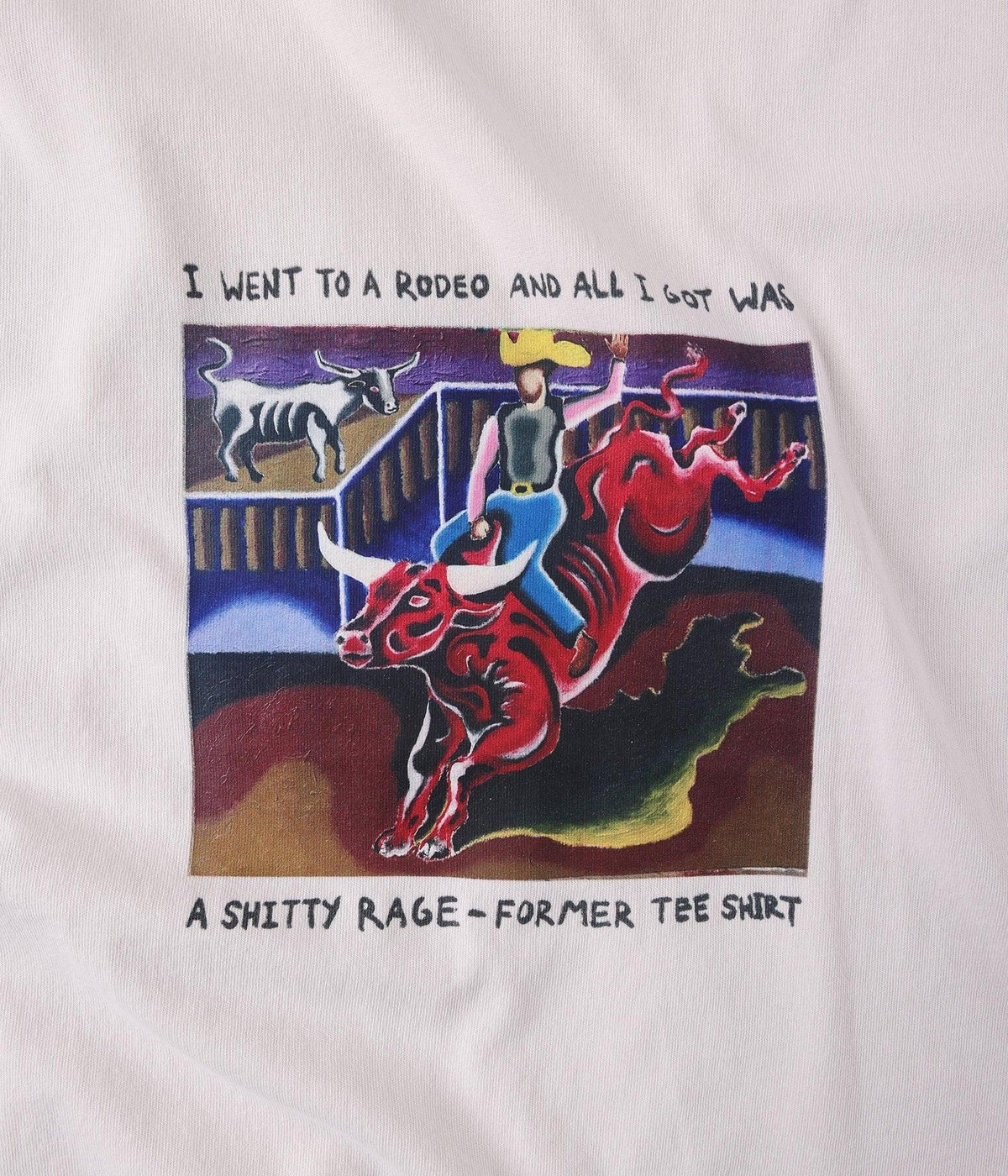RODEO SHRUNKEN T-SHIRT | RAGE X FORMER by RAGE RAGE RAGE