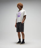 STUDDED DENIM 21" WALKHSHORT | RAGE X FORMER by RAGE RAGE RAGE
