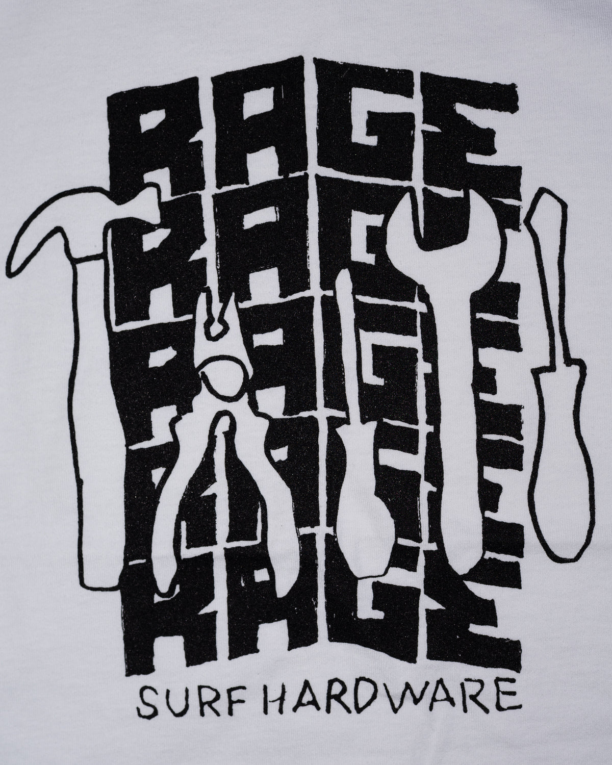 SURF TOOLS TEE by RAGE RAGE RAGE