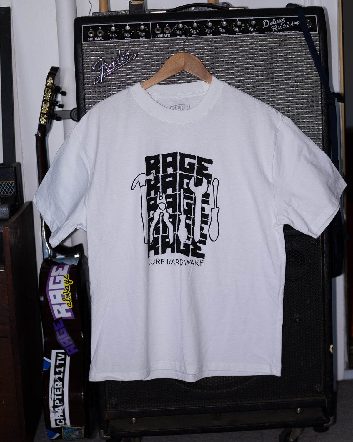 SURF TOOLS TEE by RAGE RAGE RAGE